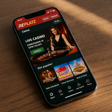 Replatz - Esperienza Mobile Ottimizzata - Casinò e Scommesse su Smartphone